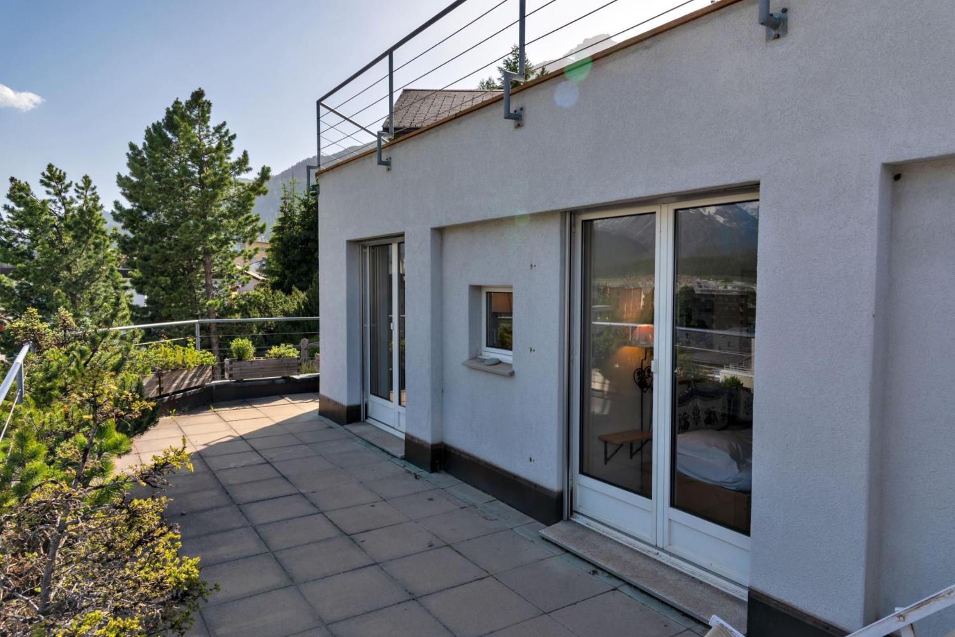 Chesa Quadratscha - Samedan Appartement Buitenkant foto